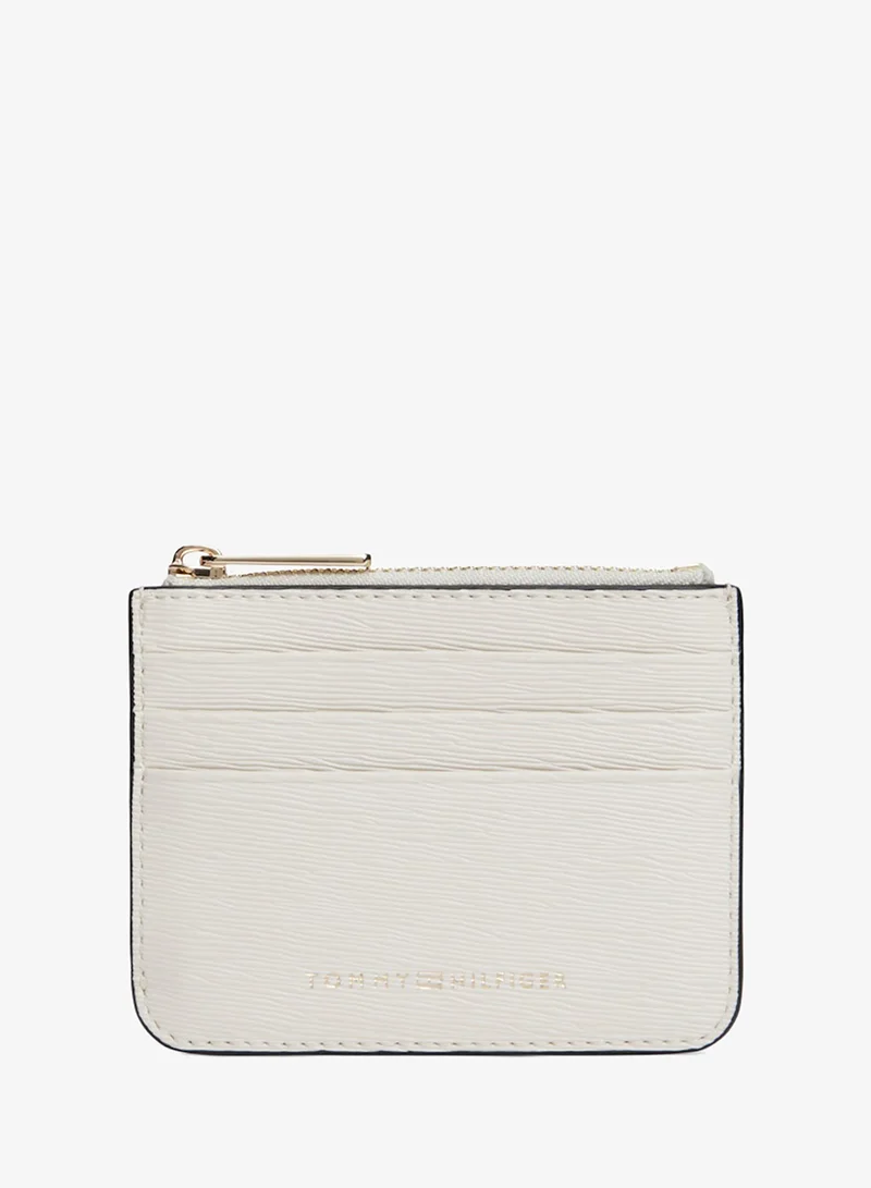 Modern Metallic Logo Credit Card Holder
